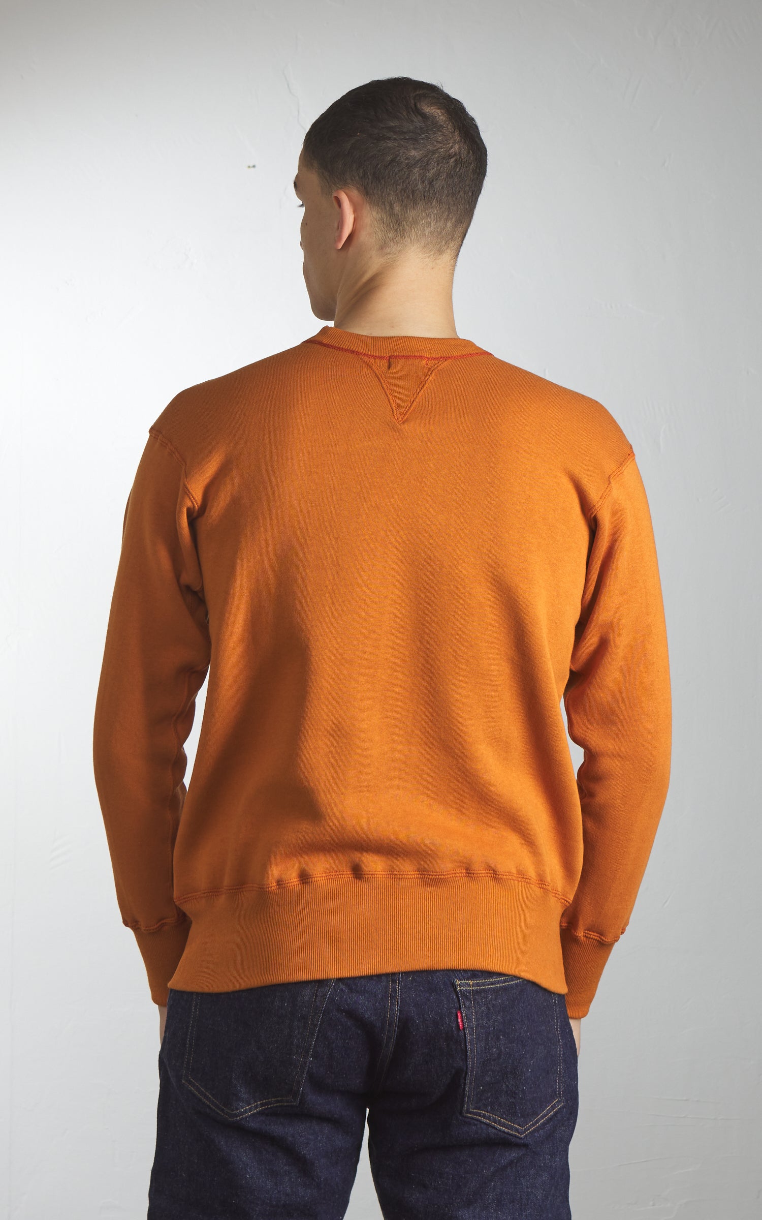 Warehouse & Co. Lot 403 Plain Sweatshirt Dark Orange
