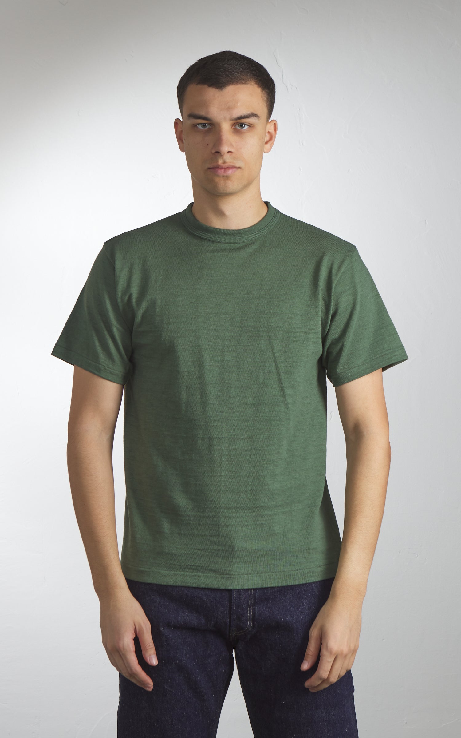 Warehouse & Co. Lot 4601 Plain T-Shirt Green