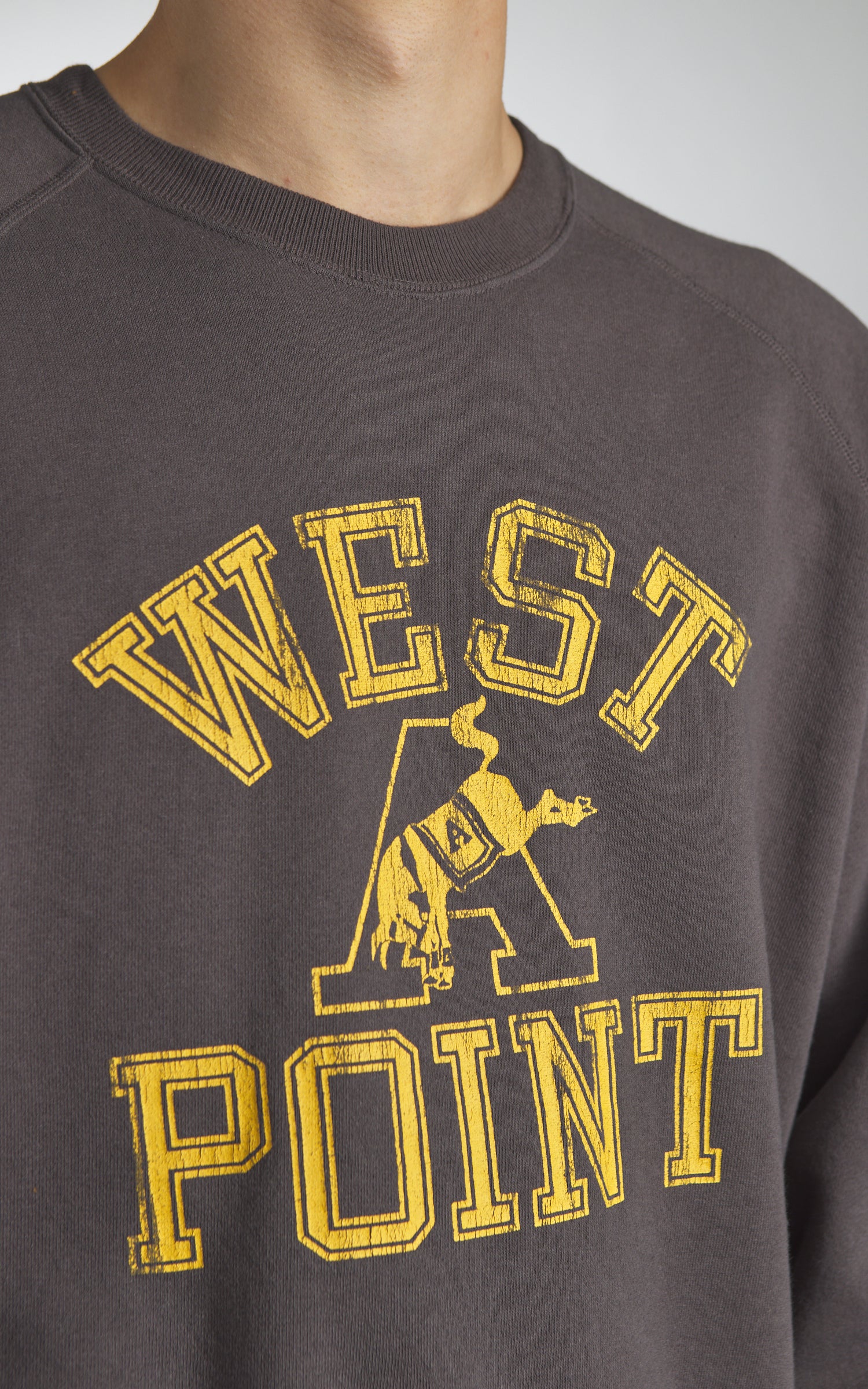 Warehouse & Co. Lot 461 West Point Sweatshirt Charcoal