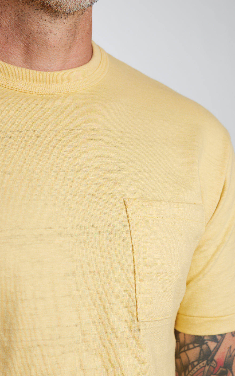 Warehouse & Co. Lot 4601P Pocket T-Shirt Straw