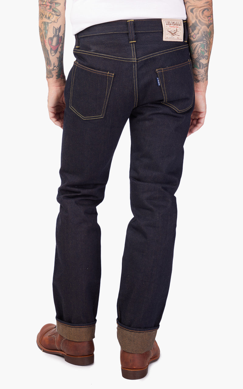 Wingman Denim Indibrown Selvedge Brown 17oz