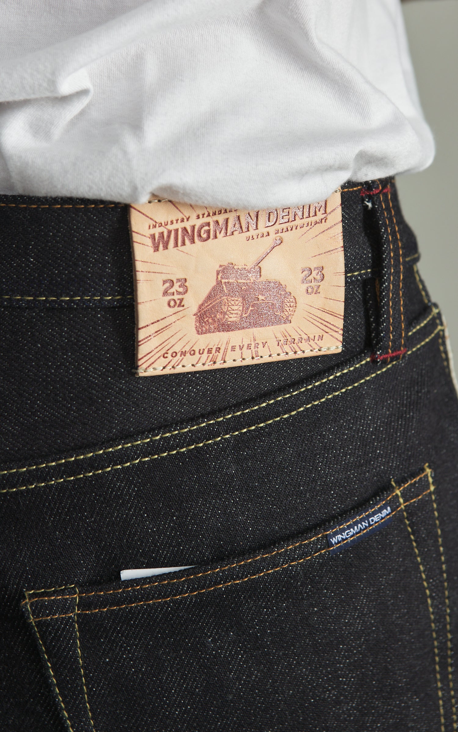 Wingman Denim Sherman Jeans Indigo 23oz