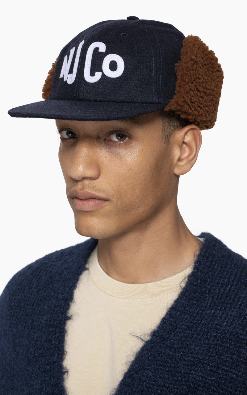 Nudie Jeans Winter Cap Ear Flap Navy