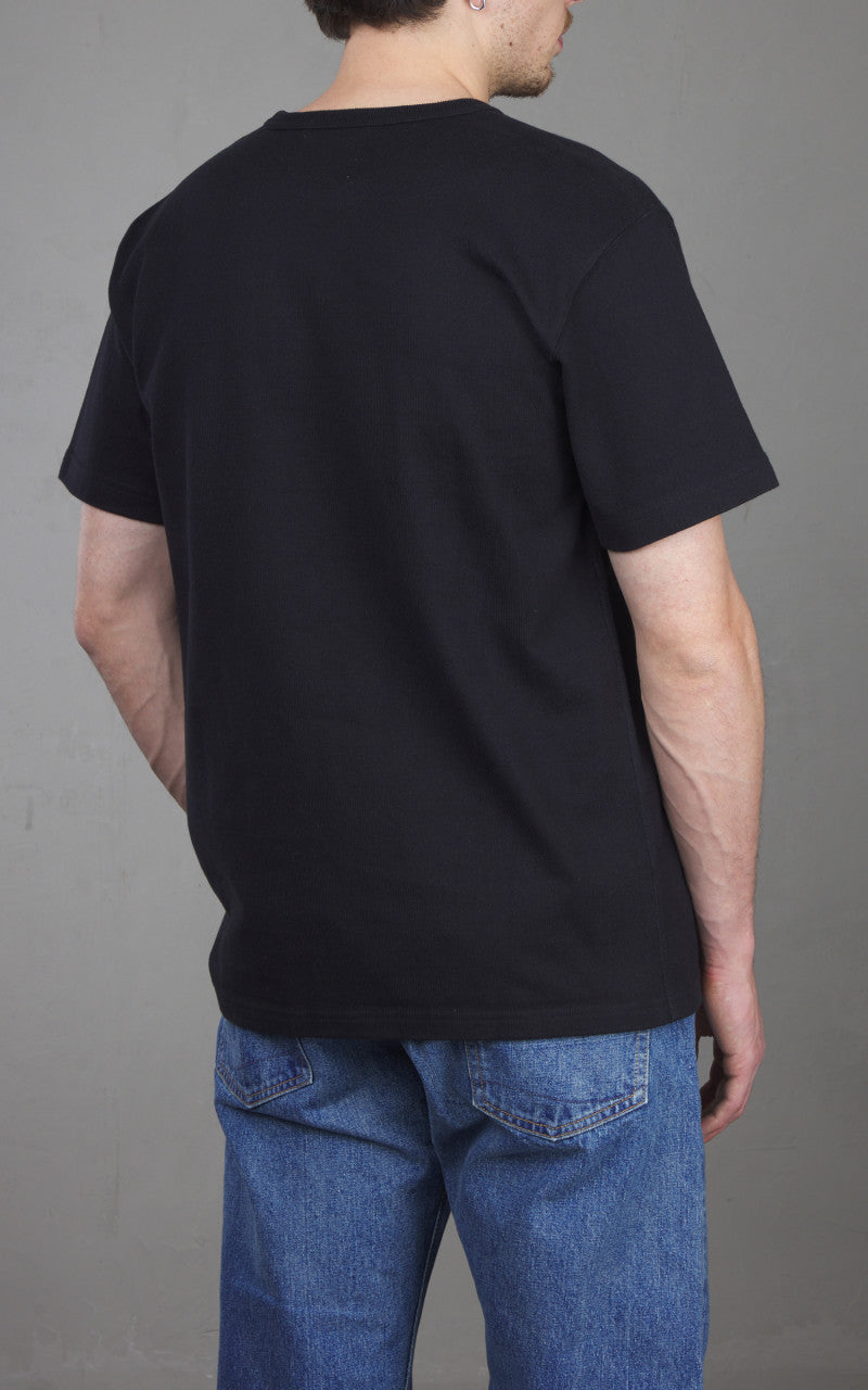 Wonder Looper Double Heavyweight Crewneck T-Shirt Black