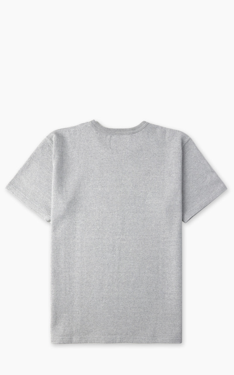 Wonder Looper Double Heavyweight Crewneck T-Shirt Heather Grey