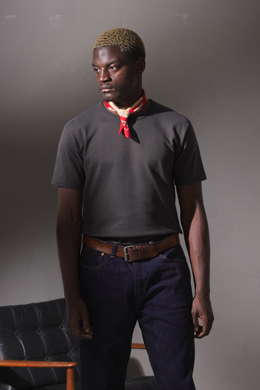 Wonder Looper Double Heavyweight Crewneck T-Shirt Sumi