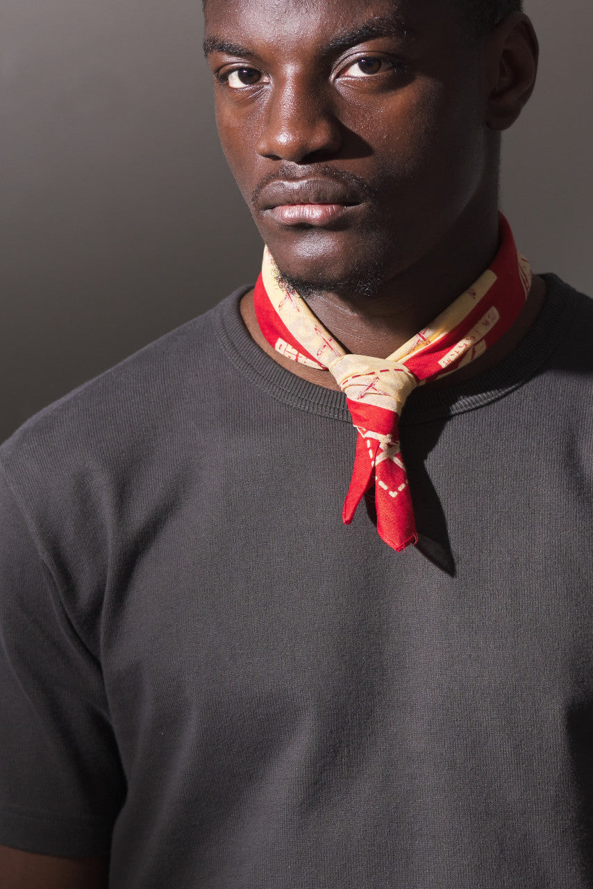 Wonder Looper Double Heavyweight Crewneck T-Shirt Sumi