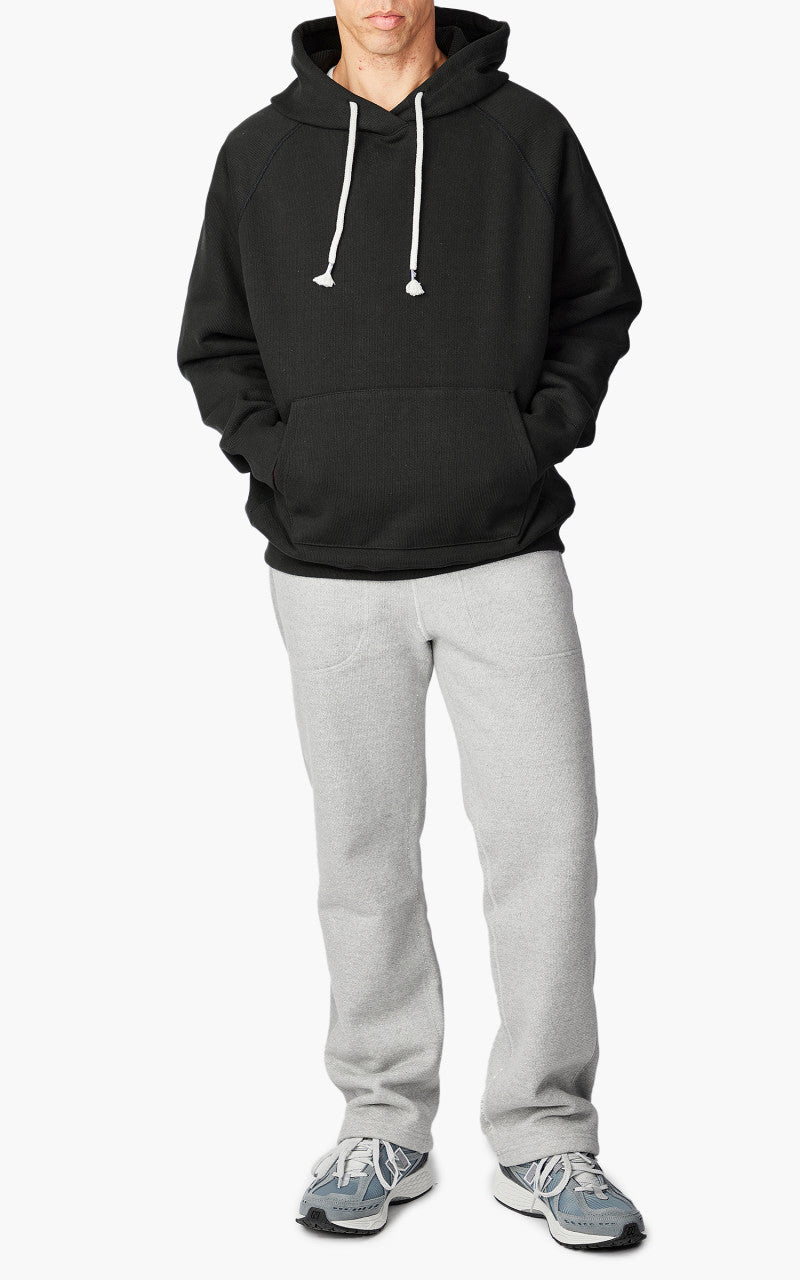 Wonder Looper Pullover Hoodie Double Heavyweight French Terry Sumi Black