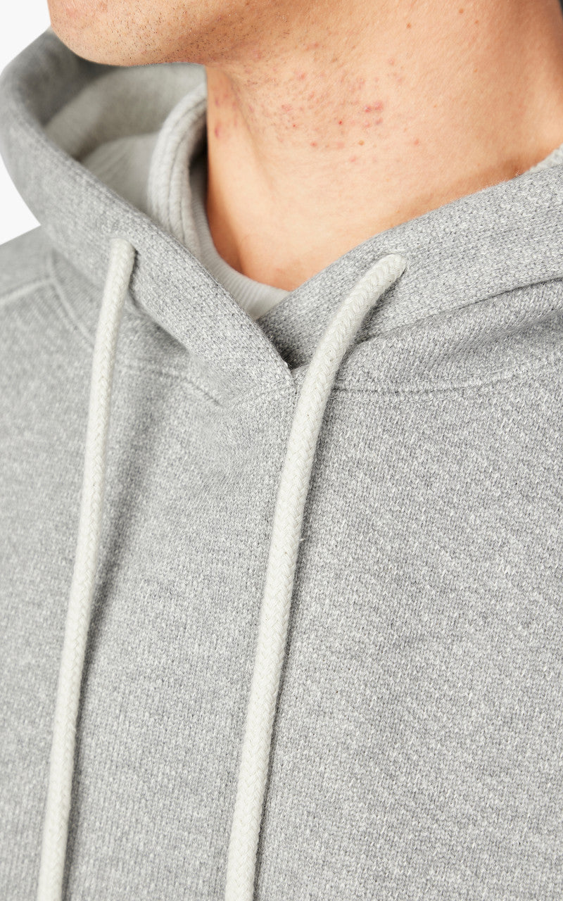 Wonder Looper Pullover Hoodie Double Heavyweight French Terry Heather Grey