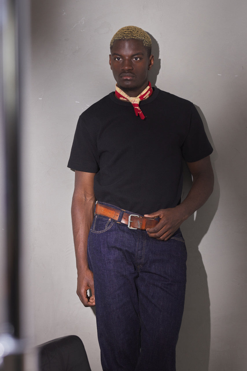 Wonder Looper Double Heavyweight Crewneck T-Shirt Sumi