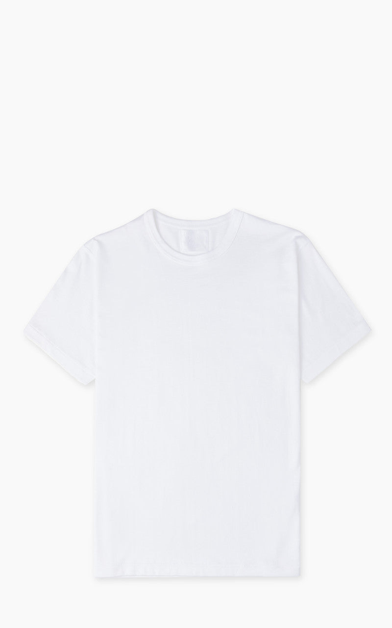Wonder Looper Ultimate Pima Tsuriami Crewneck T-Shirt White