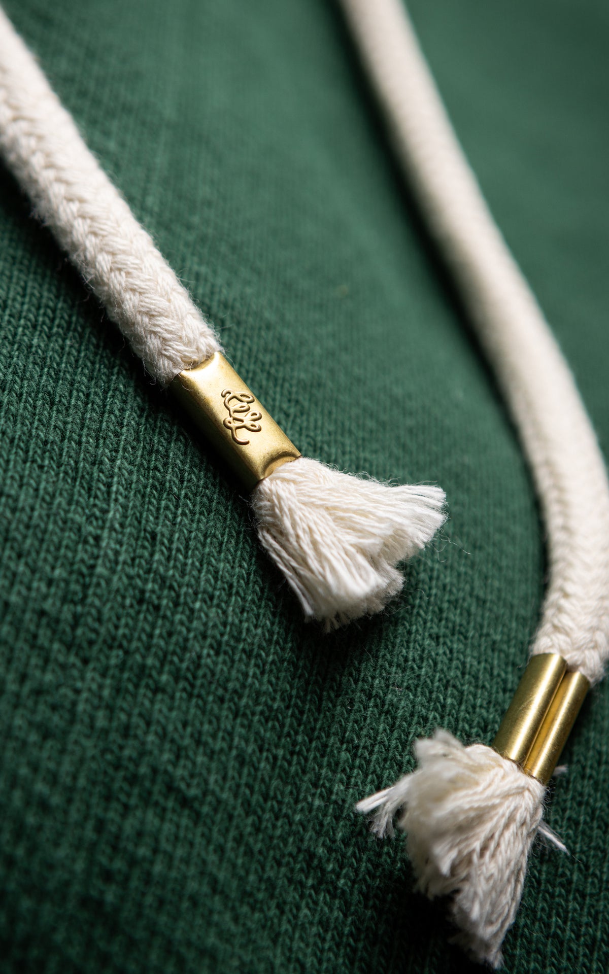 Wonder Looper Pullover Hoodie Double Heavyweight French Terry Racing Green