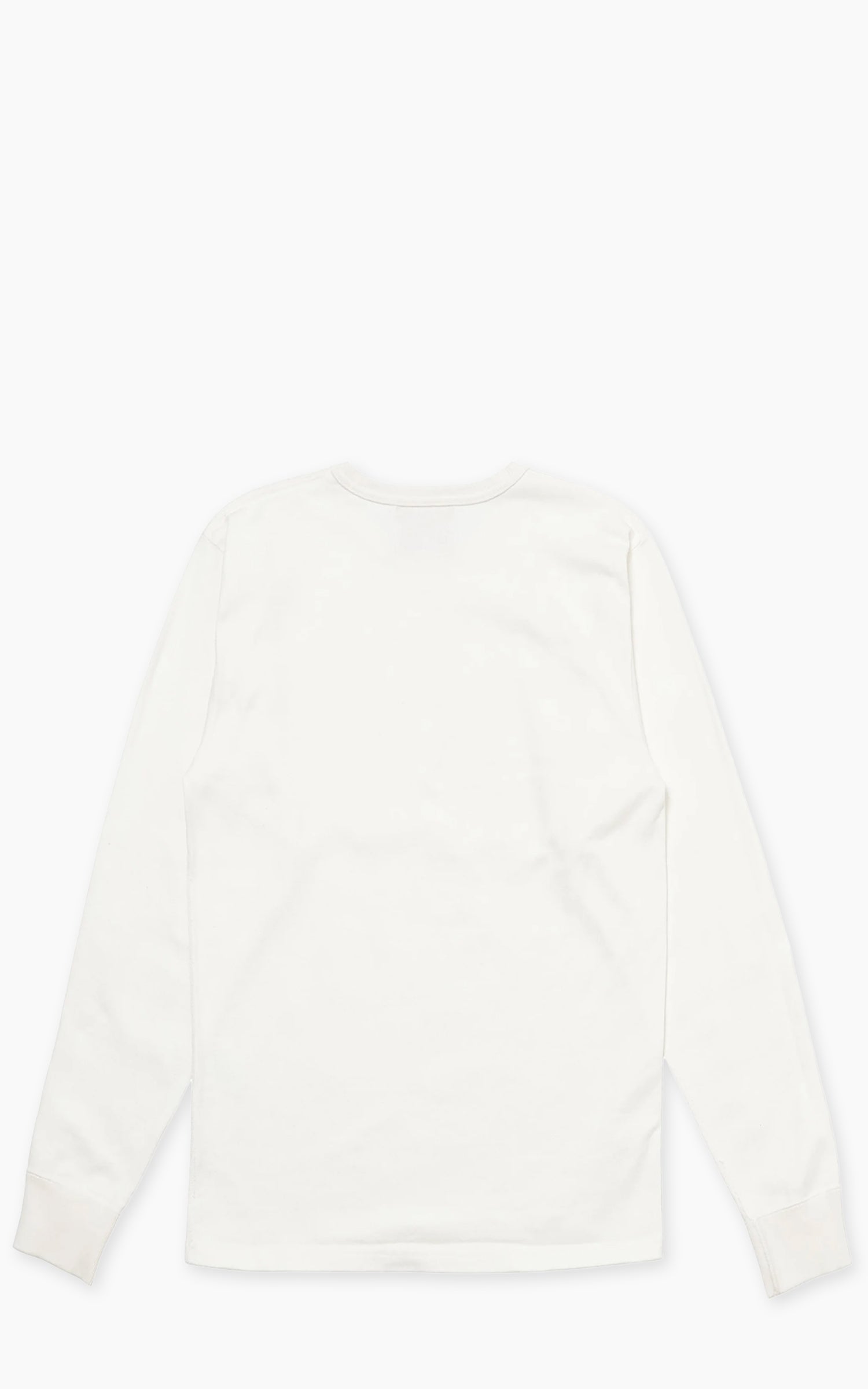 Wonder Looper Double Heavyweight Longsleeve T-Shirt White