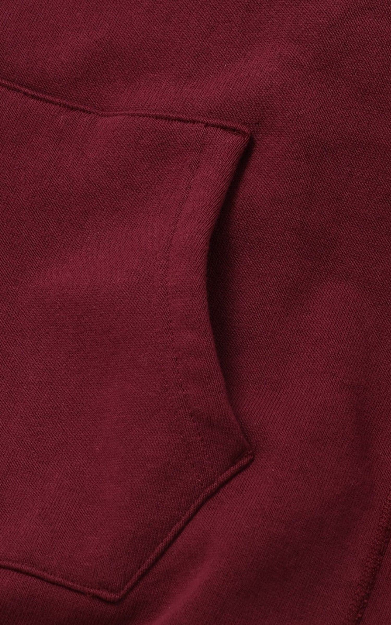 Wonder Looper Pullover Hoodie Super Looper French Terry Burgundy