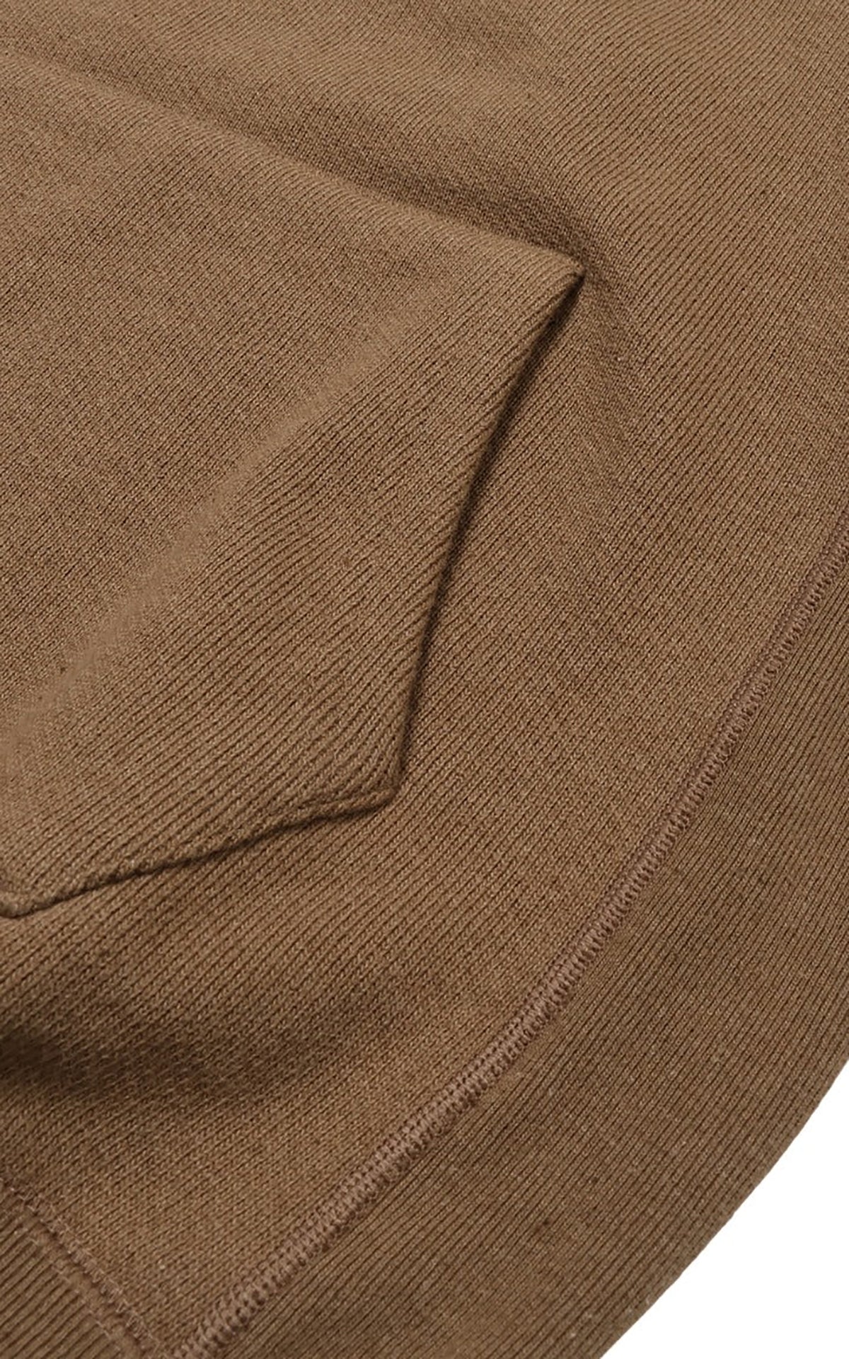 Wonder Looper Pullover Hoodie Iron Mordant Foxfibre® Double Heavyweight French Terry Coyote 80