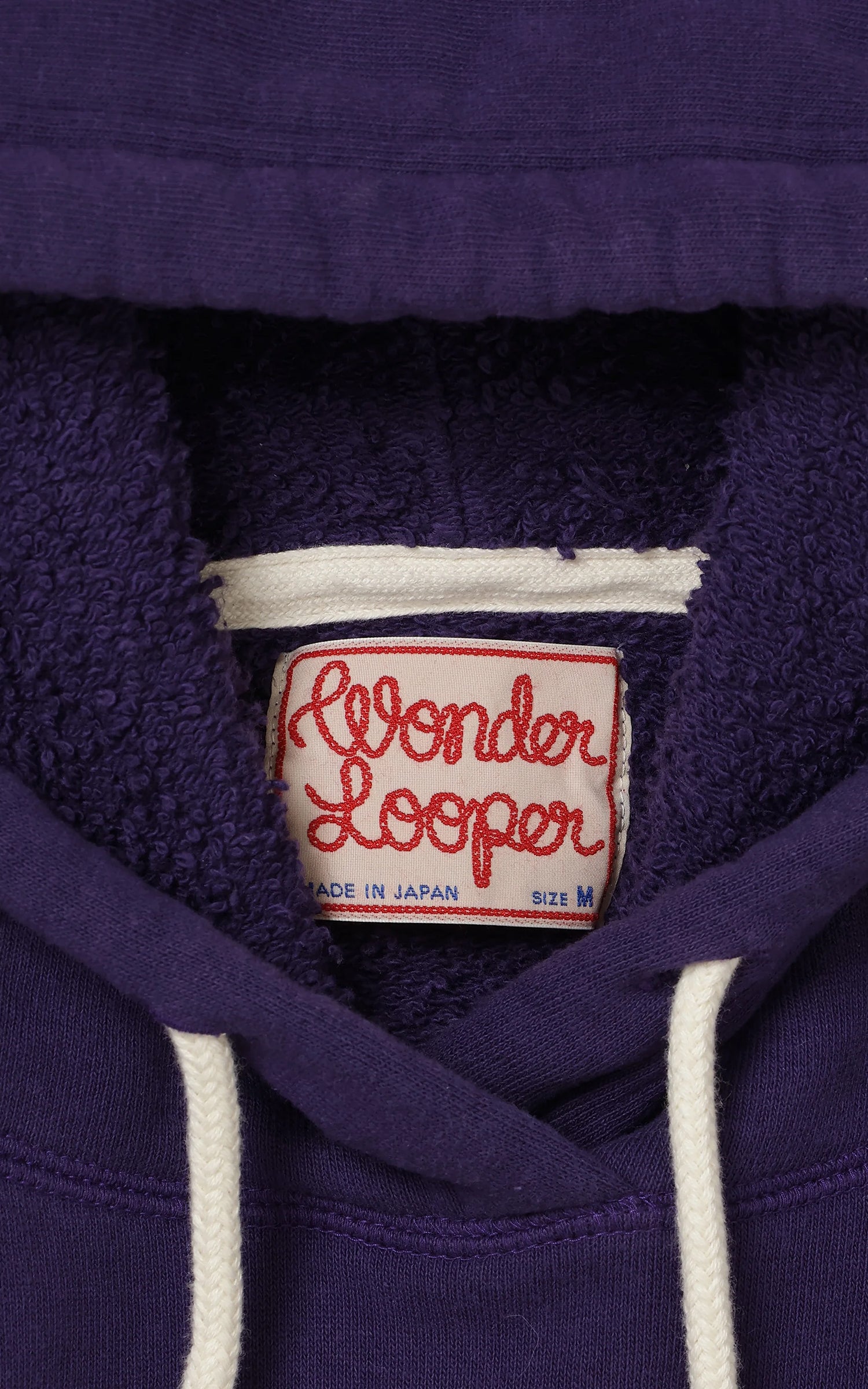 Wonder Looper Pullover Hoodie Super Looper French Terry Purple