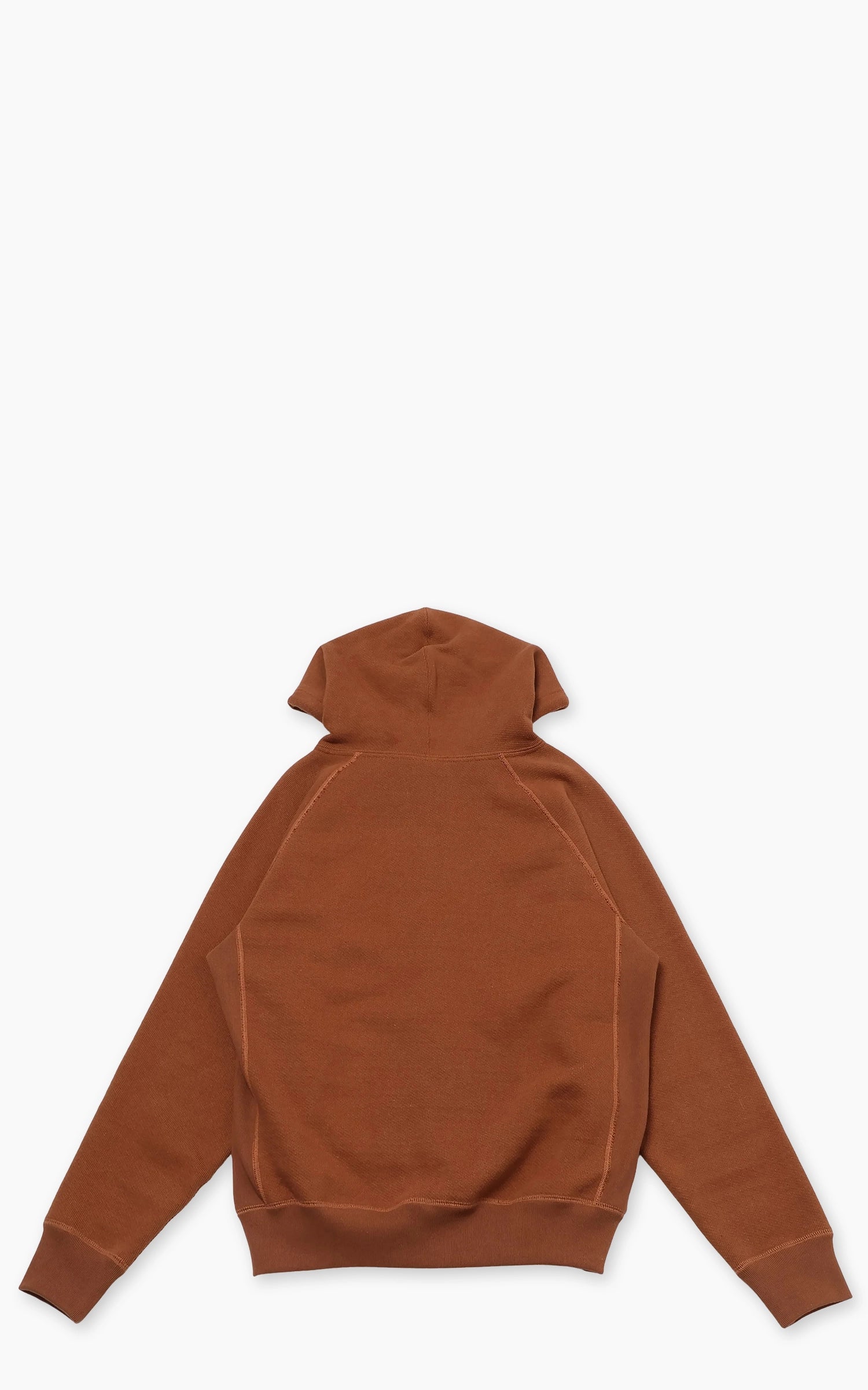 Wonder Looper Zip Hoodie Double Heavyweight French Terry Rust