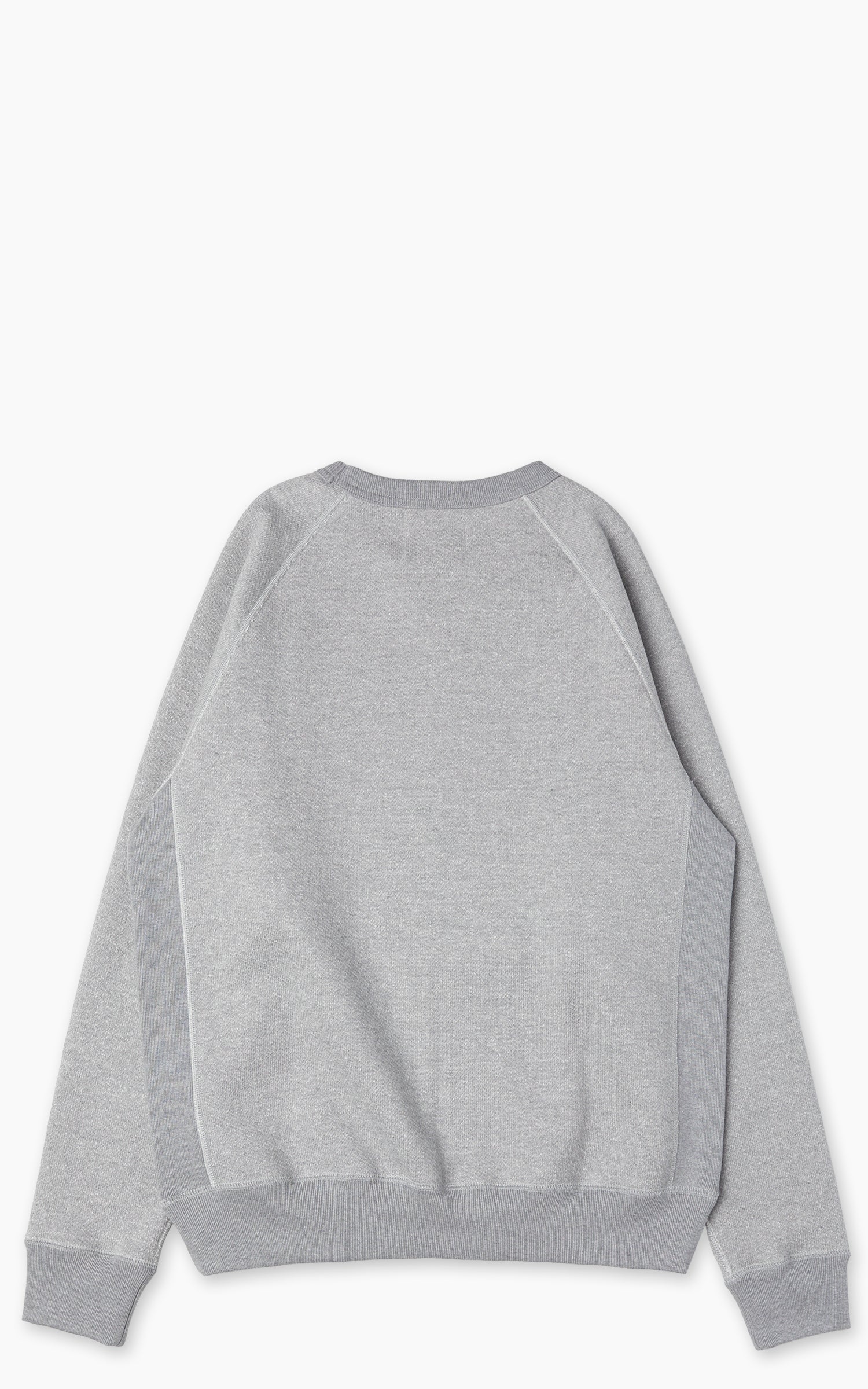 Wonder Looper Pullover Crewneck Double Heavyweight French Terry Heather Grey