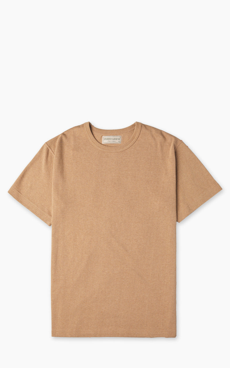 Wonder Looper Foxfibre® Tsuriami Crewneck T-Shirt Coyote 70