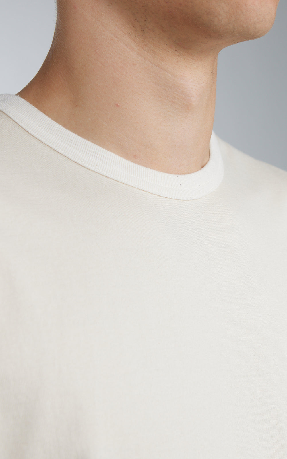 Wonder Looper Ultimate Pima Tsuriami T-Shirt Ecru