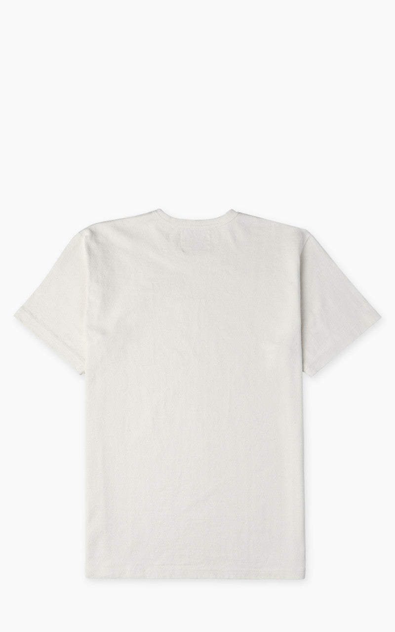 Wonder Looper Double Heavyweight Crewneck T-Shirt Ecru