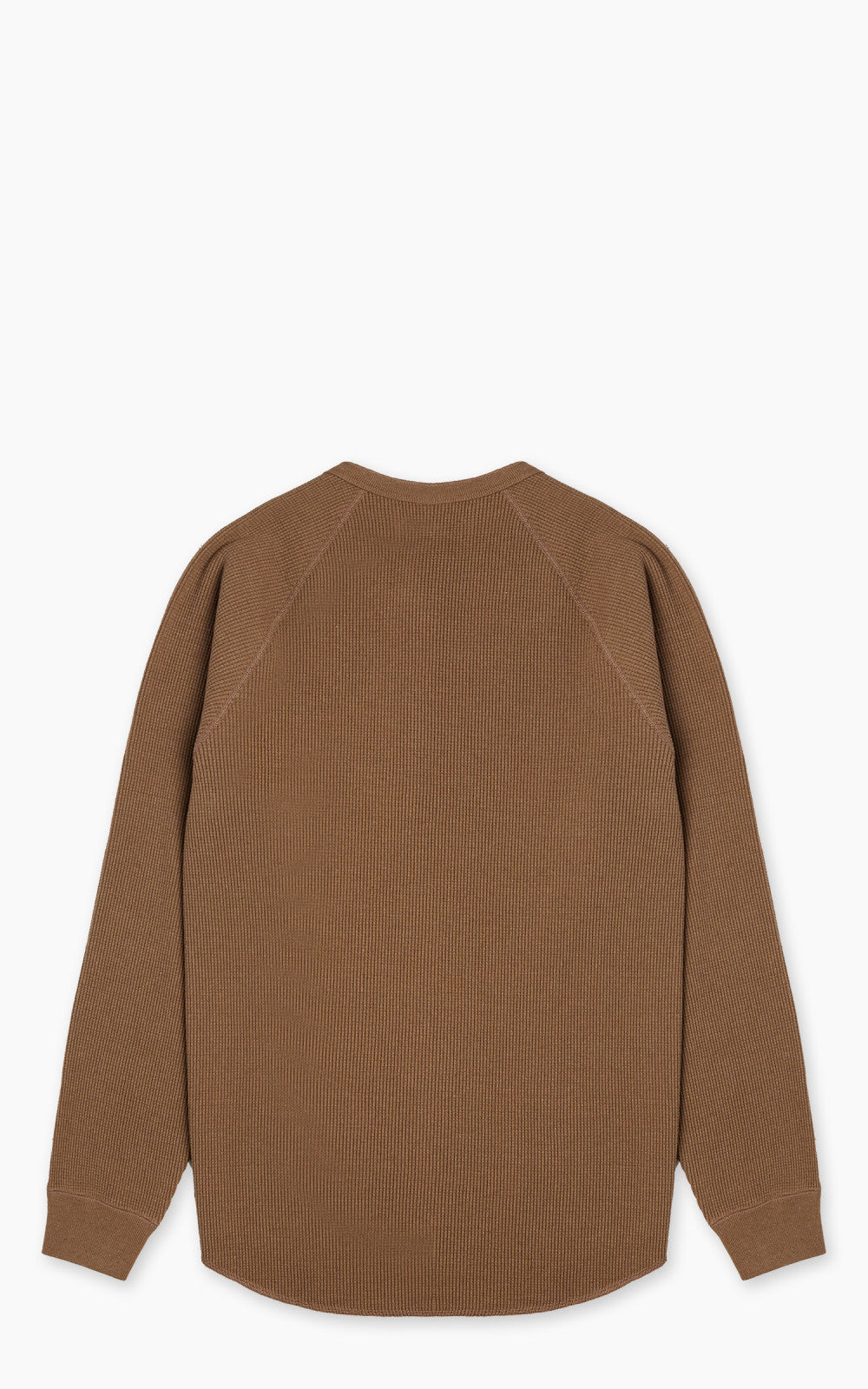 Wonder Looper Henley Iron Mordant Foxfibre® Heavyweight Waffle