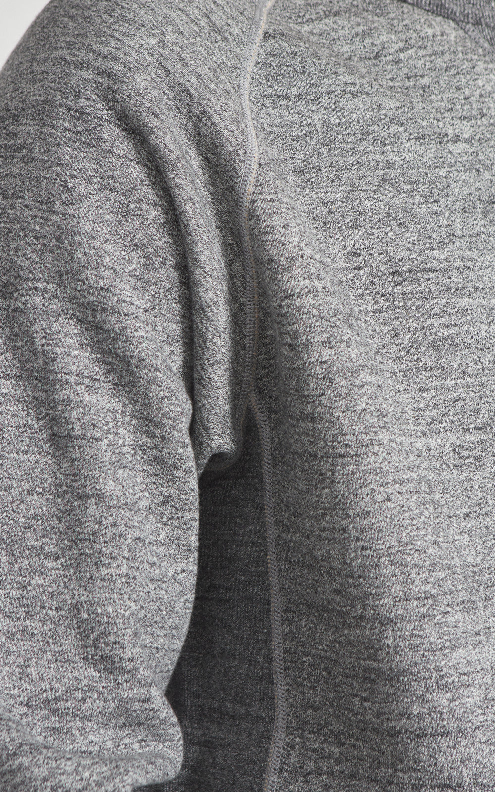 Wonder Looper Pullover Crewneck Fleeced Foxfibre® Charcoal