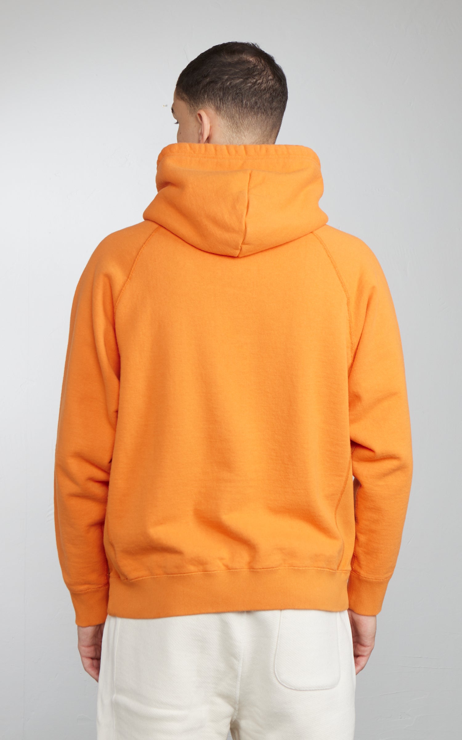 Wonder Looper Pullover Hoodie Super Looper French Terry Orange