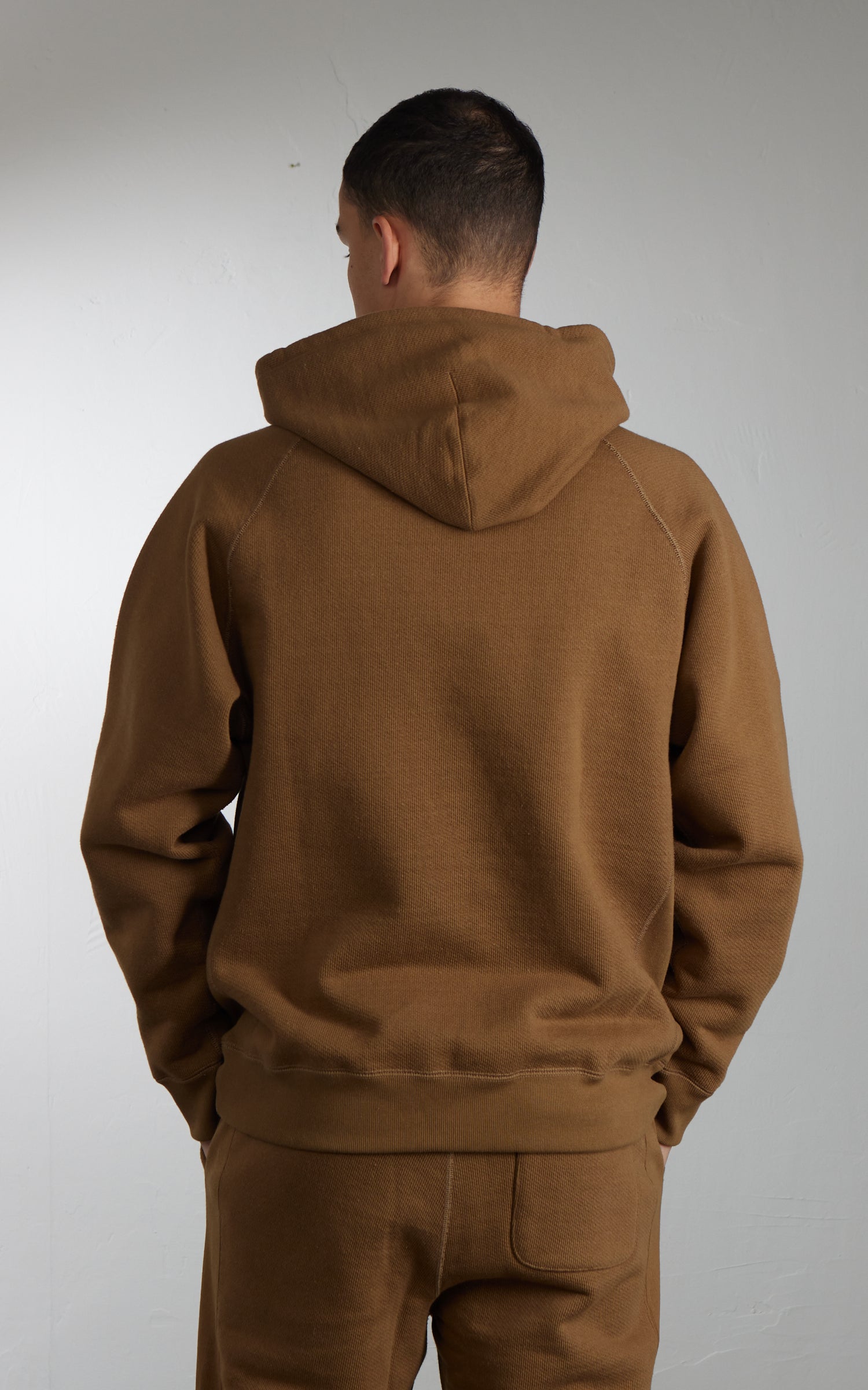Wonder Looper Pullover Hoodie Double Heavyweight French Terry Dune