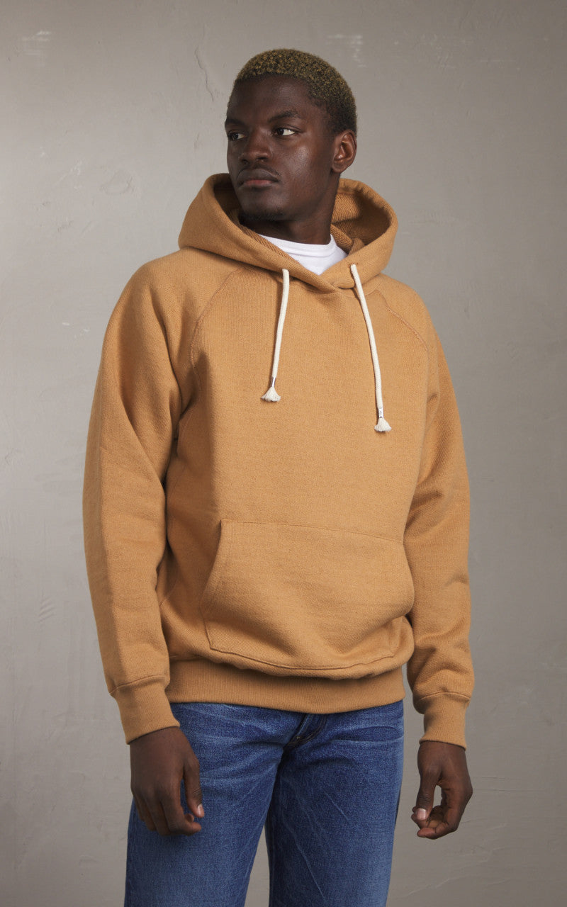 Wonder Looper Pullover Hoodie Double Heavyweight French Terry Foxfibre® Coyote 80