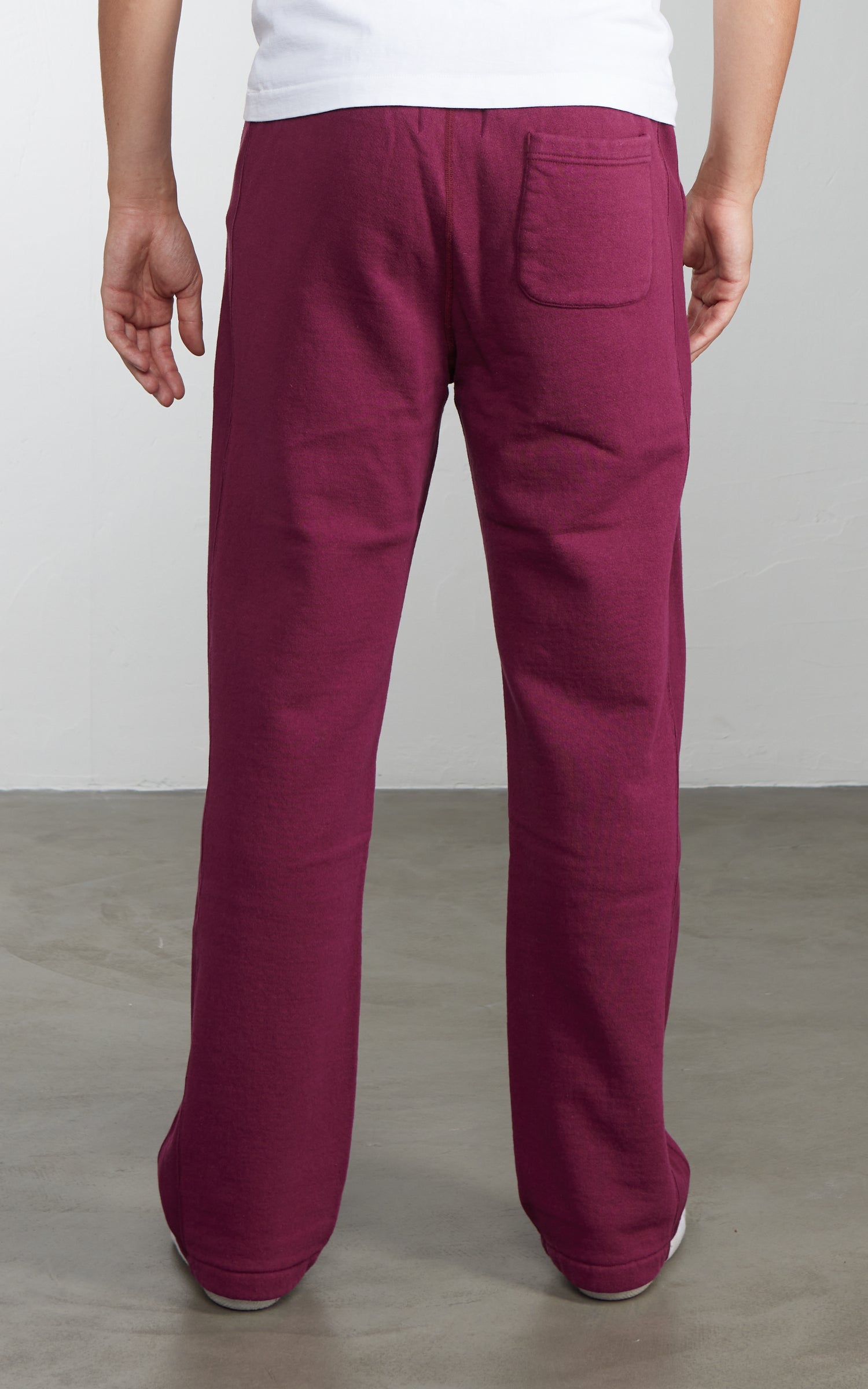 Wonder Looper Sweatpants Super Looper French Terry Burgundy