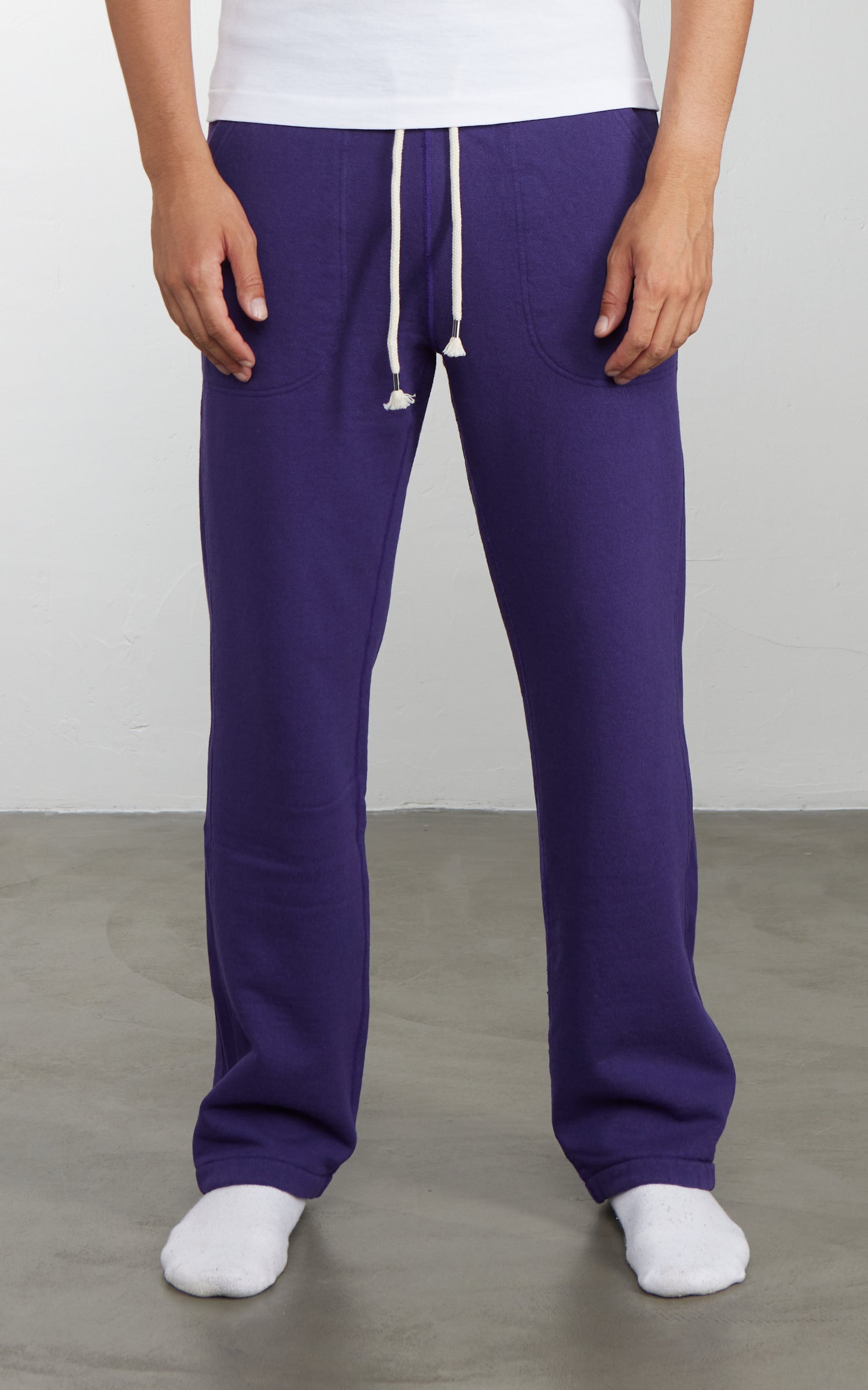 Wonder Looper Sweatpants Super Looper French Terry Purple
