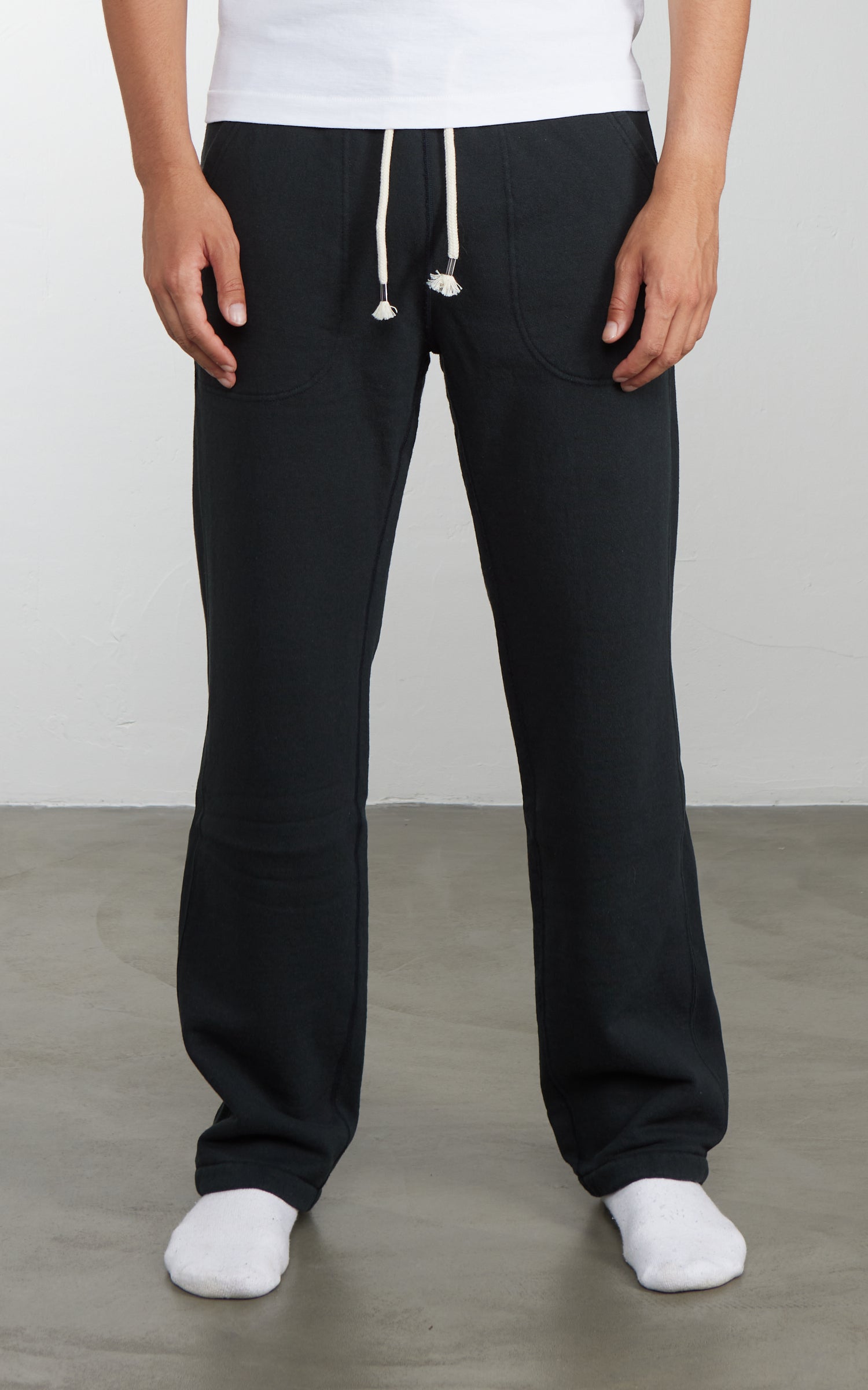 Wonder Looper Sweatpants Super Looper French Terry Sumi Black