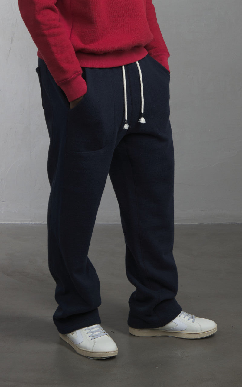 Wonder Looper Sweatpant Double Heavyweight French Terry Navy
