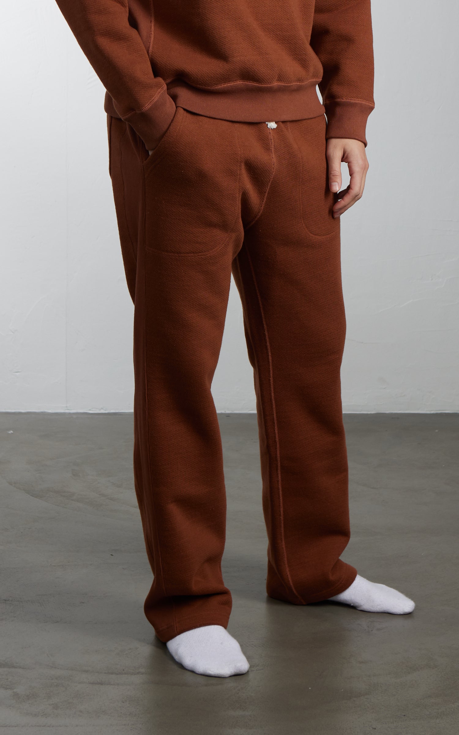 Wonder Looper Sweatpant Double Heavyweight French Terry Rust