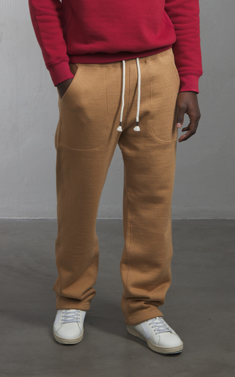 Wonder Looper Sweatpant Double Heavyweight French Terry Foxfibre® Coyote 80