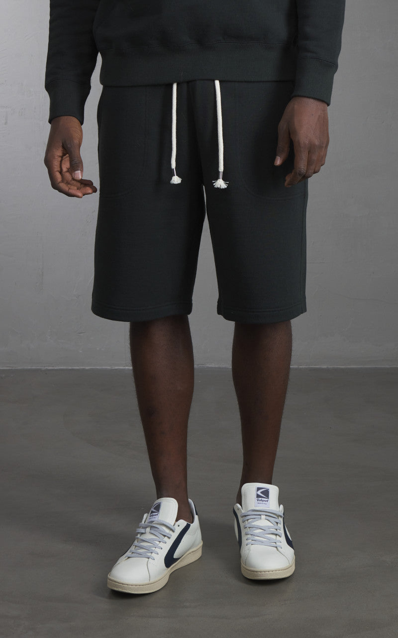 Wonder Looper Sweat Shorts Super Looper French Terry Sumi Black