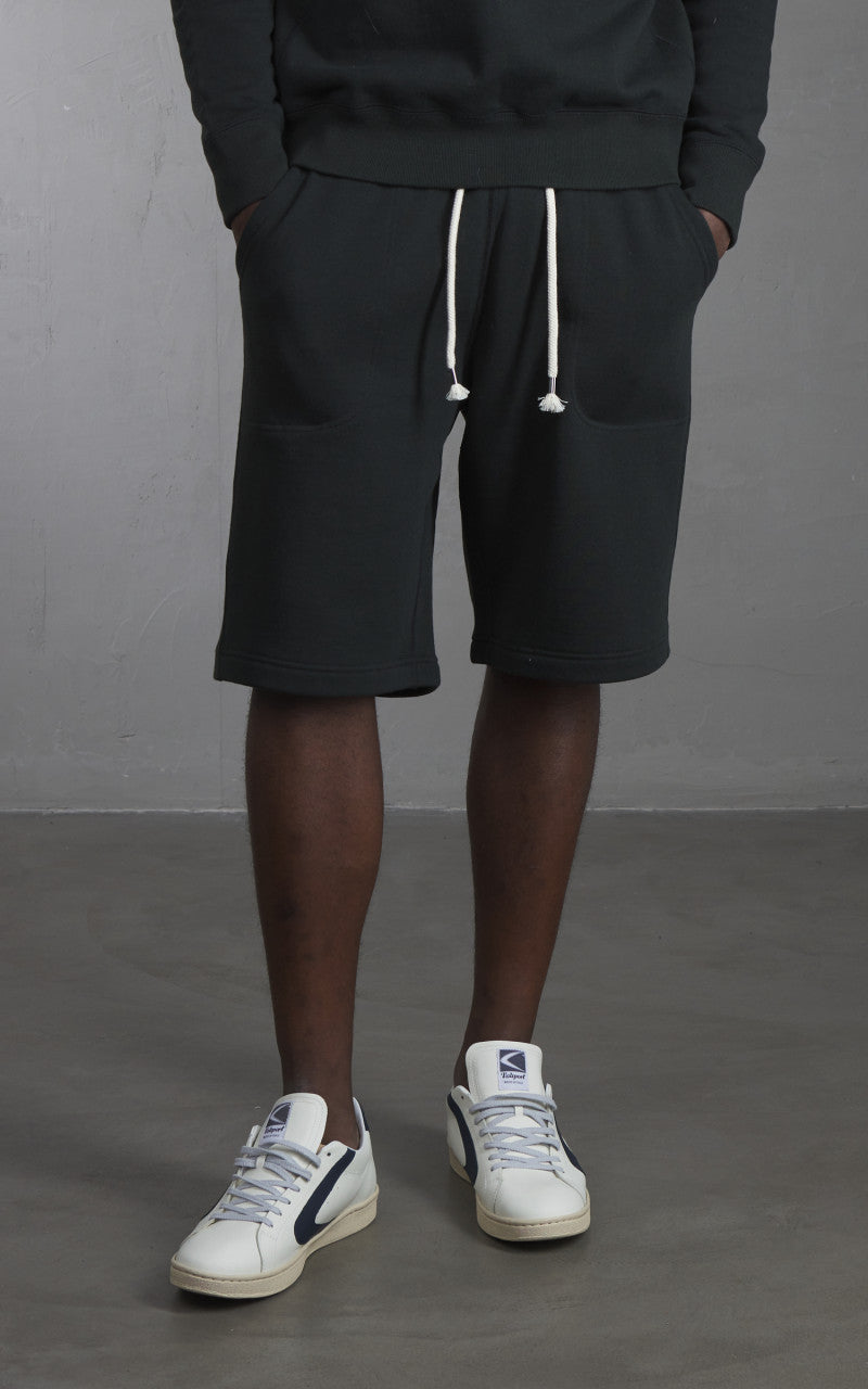 Wonder Looper Sweat Shorts Super Looper French Terry Sumi Black