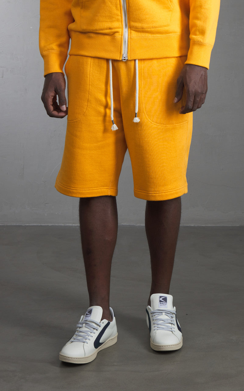 Wonder Looper Sweat Shorts Super Looper French Terry Marigold