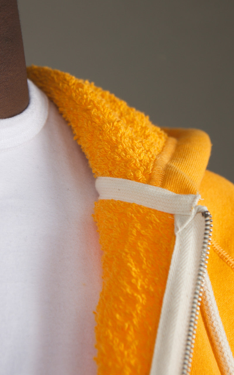 Wonder Looper Zip Hoodie Super Looper French Terry Marigold