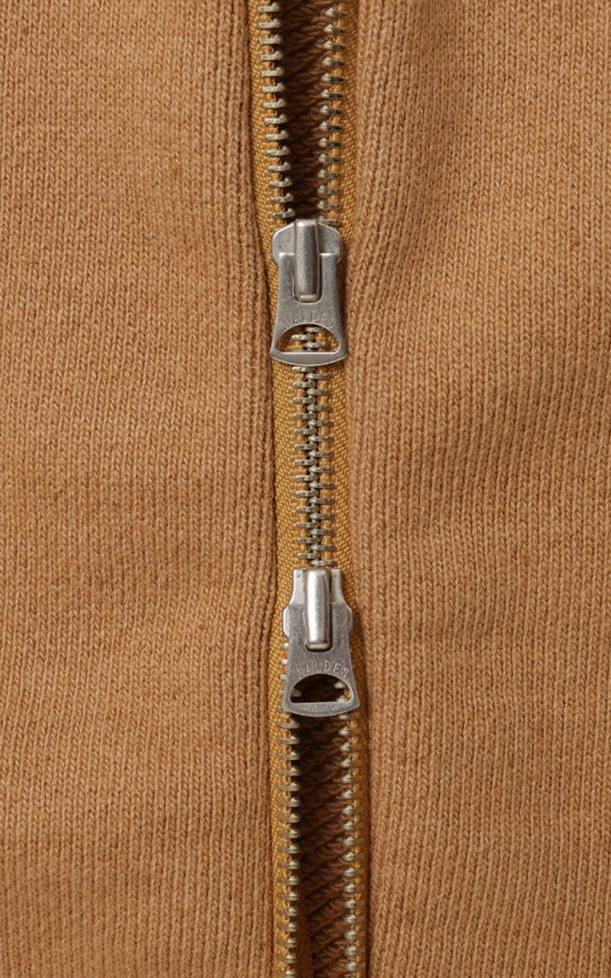 Wonder Looper Zip Hoodie Foxfibre® Double Heavyweight French Terry Coyote 80