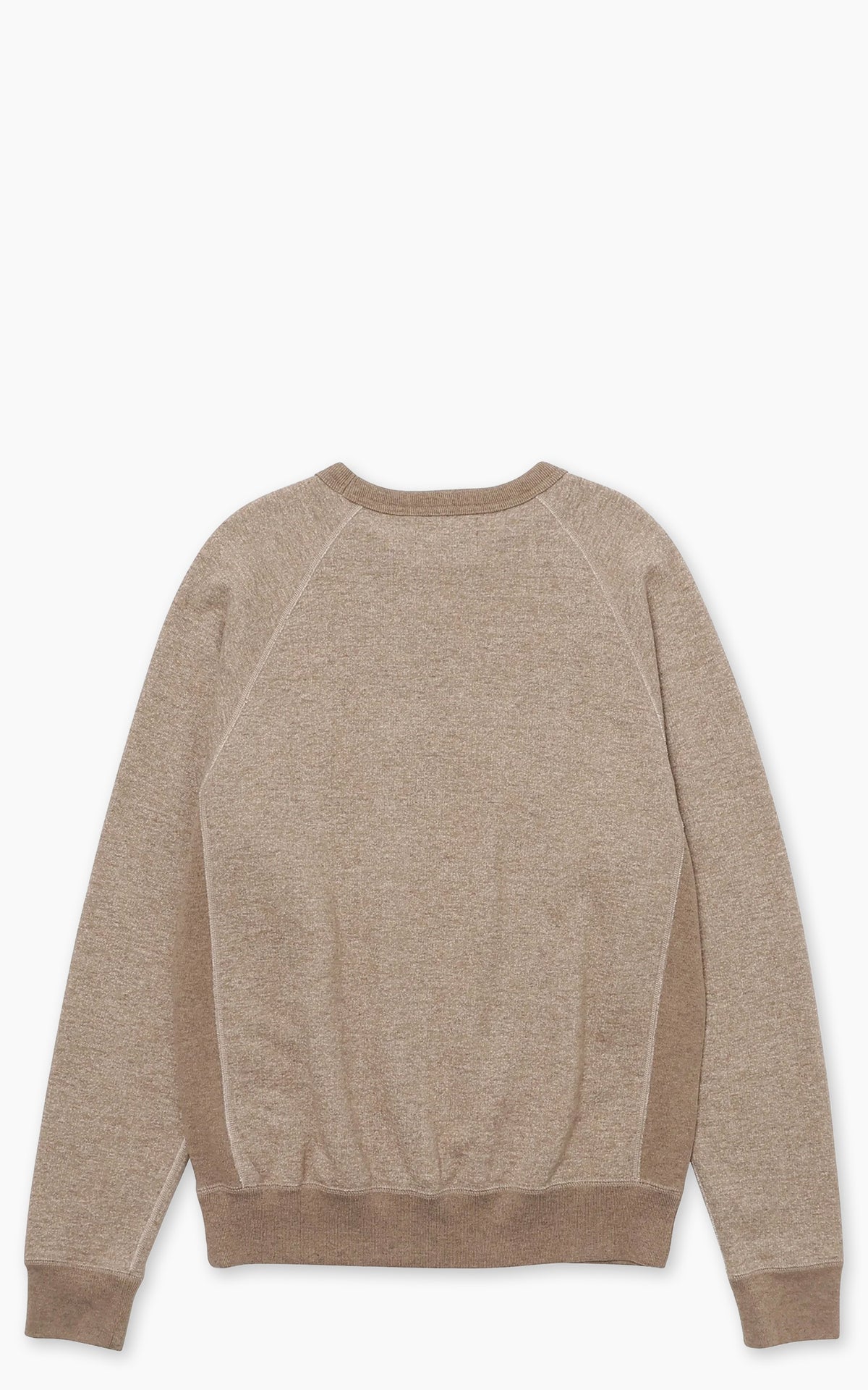 Wonder Looper Foxfibre® Yak-Mischung French Terry Pullover Rundhalsausschnitt Aschgrau