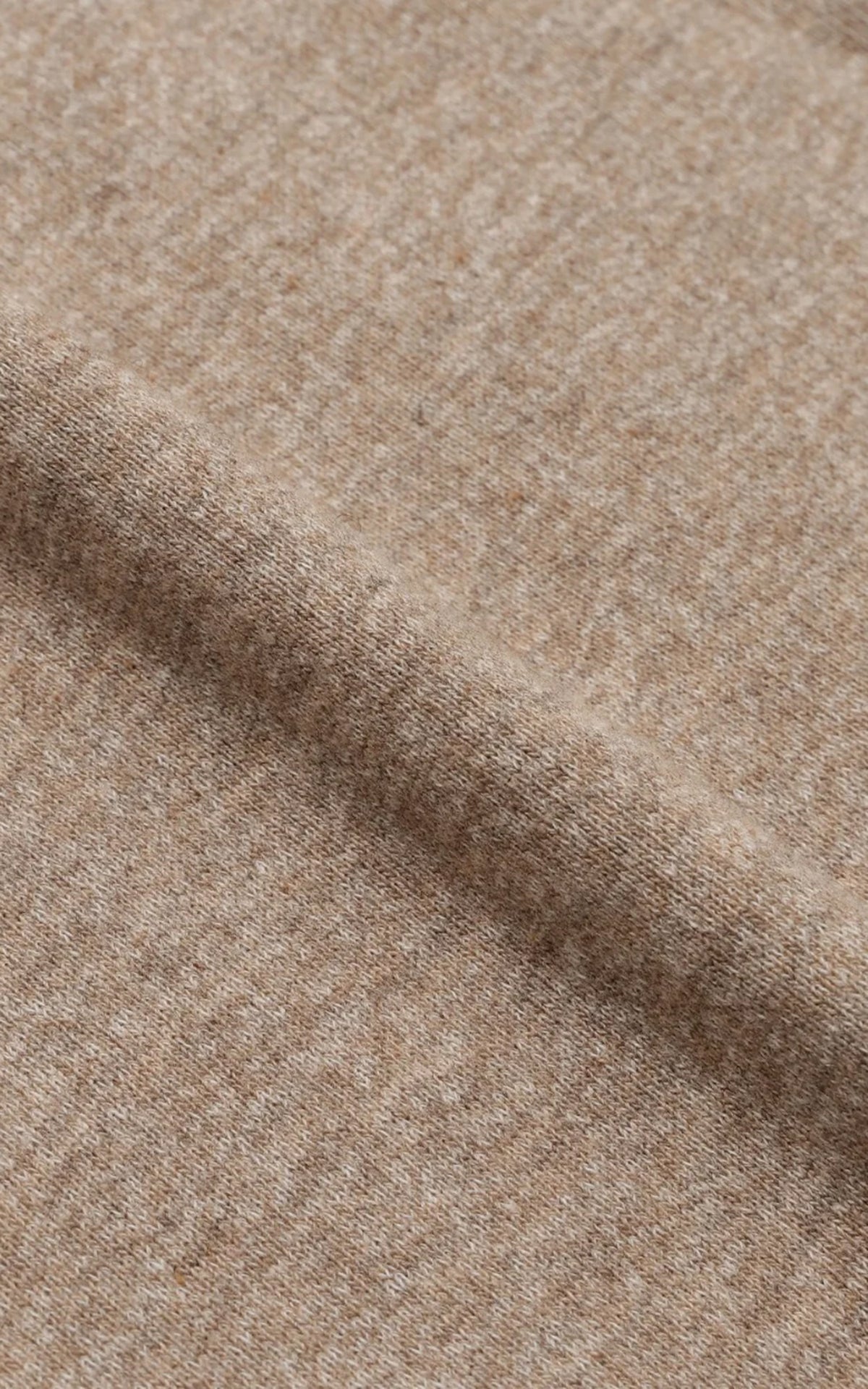 Wonder Looper Foxfibre® Yak-Mischung French Terry Pullover Rundhalsausschnitt Aschgrau