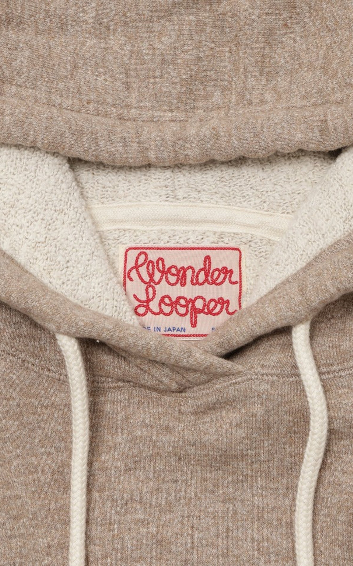 Wonder Looper Foxfibre® Yak Blend French Terry Pullover Hoodie Ash