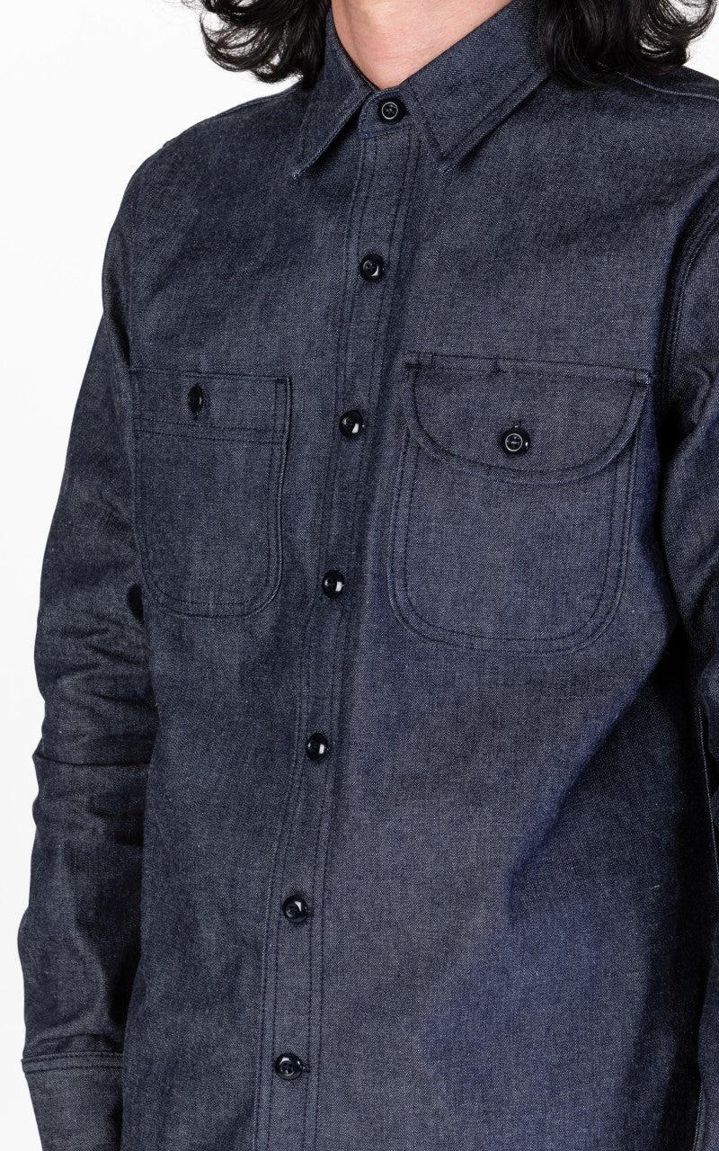 Rogue Territory Work Shirt Indigo Selvedge 11oz