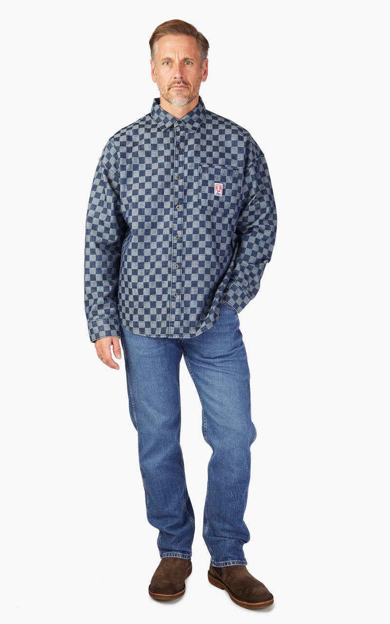 Wrangler Overshirt Dark Indigo