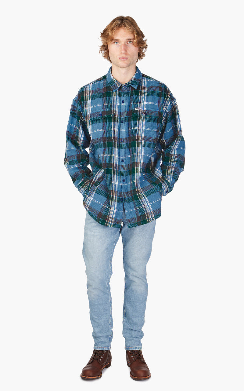 Wrangler Overshirt Captains Blue