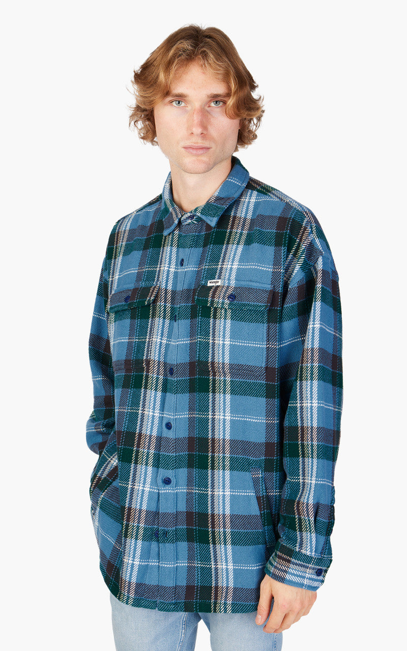 Wrangler Overshirt Captains Blue