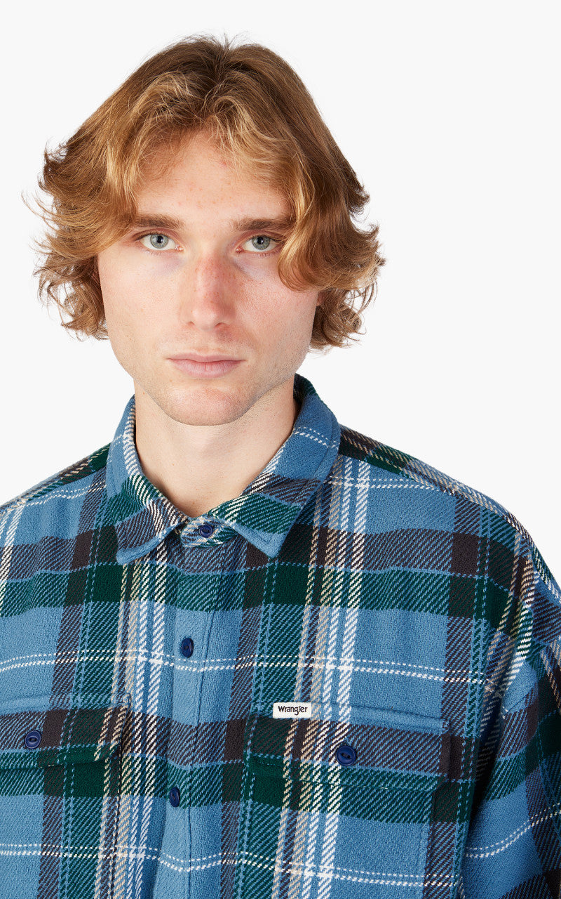 Wrangler Overshirt Captains Blue