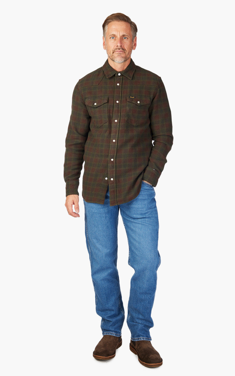 Wrangler L/S Western Shirt Dahlia